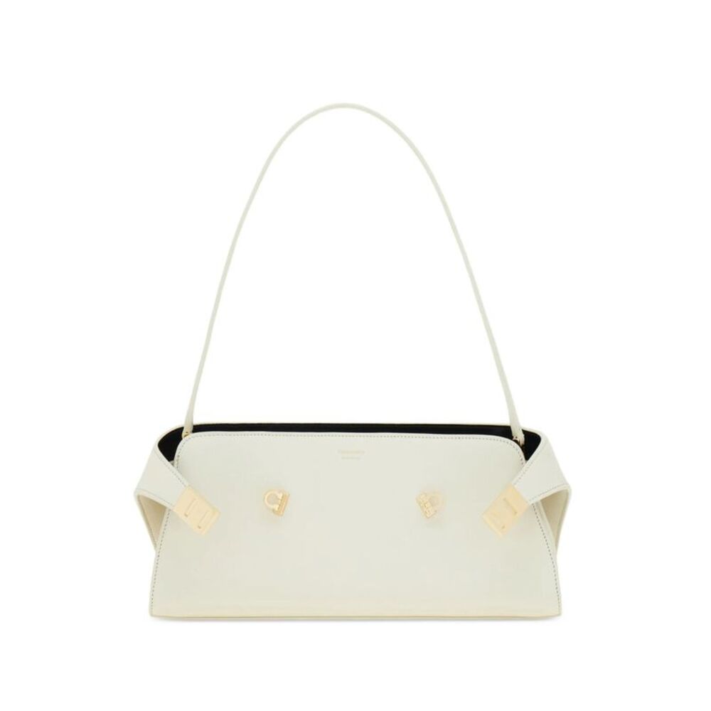 Ferragamo Neutrals Shoulder Bags Women